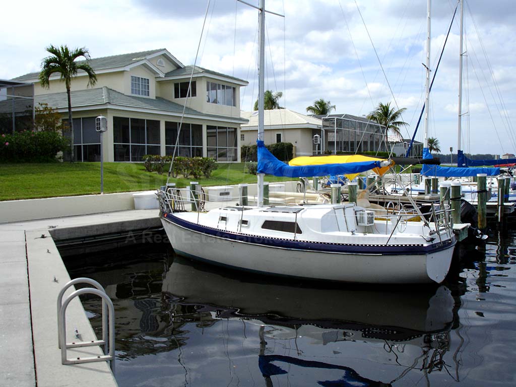 Caloosa Yacht and Racquet Club Single Family Homes Boat Docks